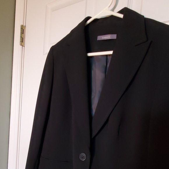 Liz Claiborne Black 1-Button Suit Jacket - Picture 4 of 11